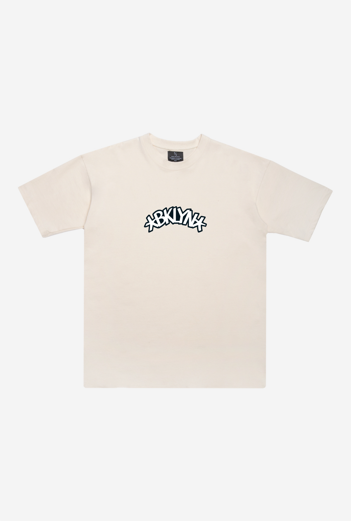Brooklyn Nets Heavyweight T-Shirt - Natural