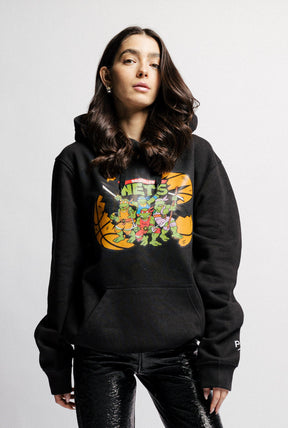 P/C x TMNT Brooklyn Nets Hoodie - Black