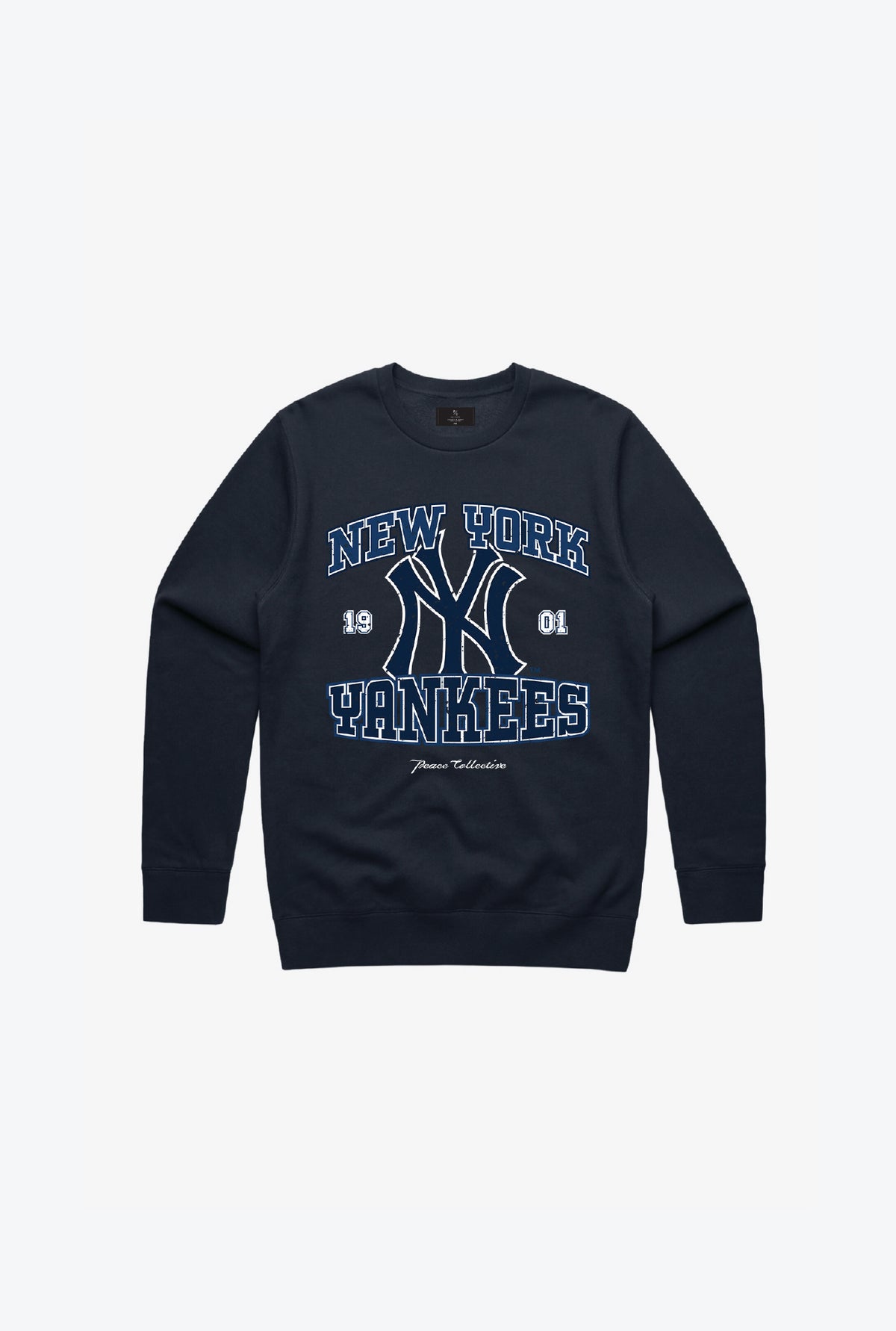 New York Yankees Vintage Kids Crewneck - Navy