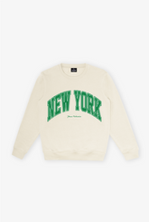 New York Vintage Crewneck - Ivory