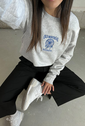 Old Montréal Vintage Crewneck - Ash