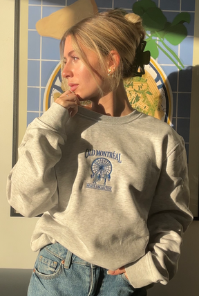 Old Montréal Vintage Crewneck - Ash