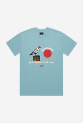 Vancouver Seagull T-Shirt - Blue