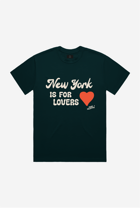 New York is for Lovers T-Shirt - Black