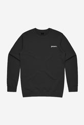 Peace Essentials Crewneck - Black