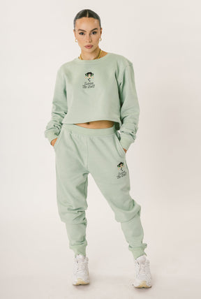 P/C x Powerpuff Girls Love Yo Self Joggers - Sage