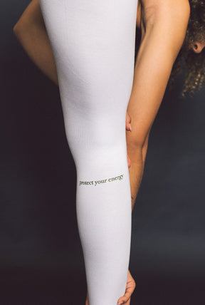 Protect Your Energy Movement™ Leggings - White