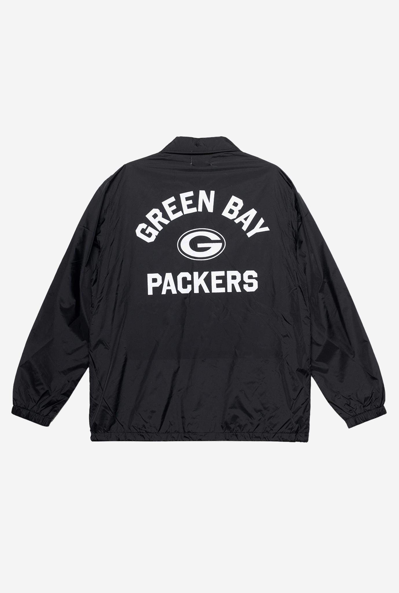 Green Bay Packers Coach Jacket - Black