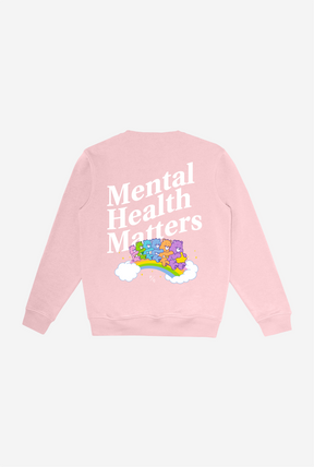 Care Bears Mental Health Matters Crewneck - Pink