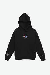 New England Patriots Logo Heavyweight Hoodie - Black