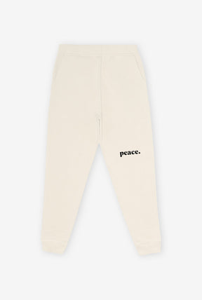 Peace Essentials Jogginghose - Elfenbein