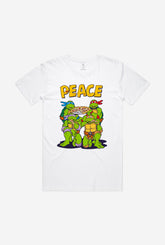 P/C x TMNT Peace Pizza T-Shirt - White