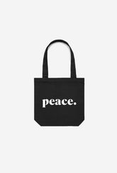 Peace Essentials Tote - Black