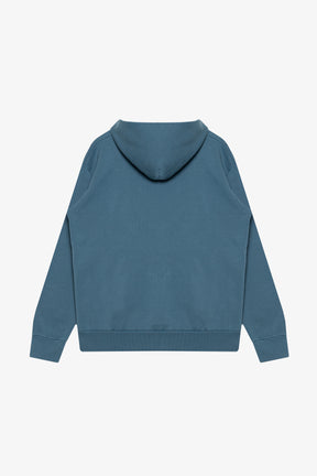 Peace Heavyweight Hoodie - Pebble Blue