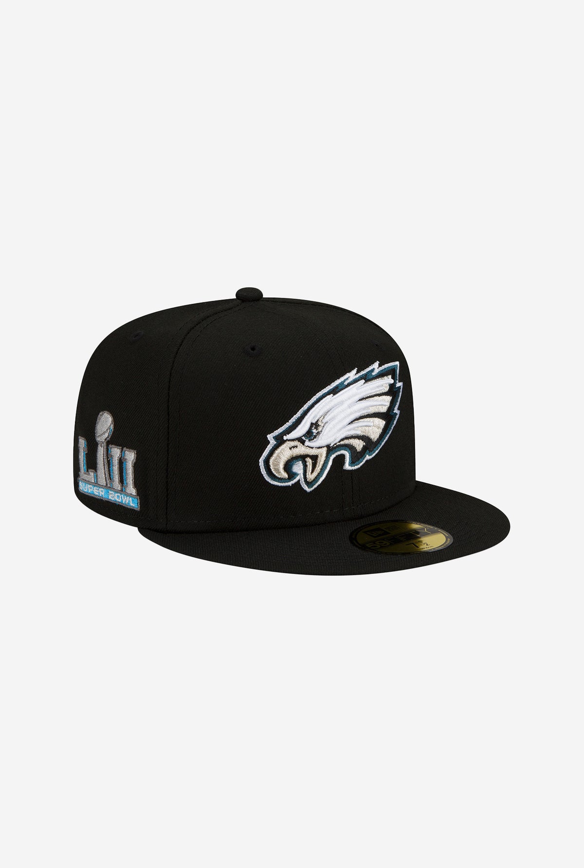 Philadelphia Eagles 59FIFTY Super Bowl LII Side Patch