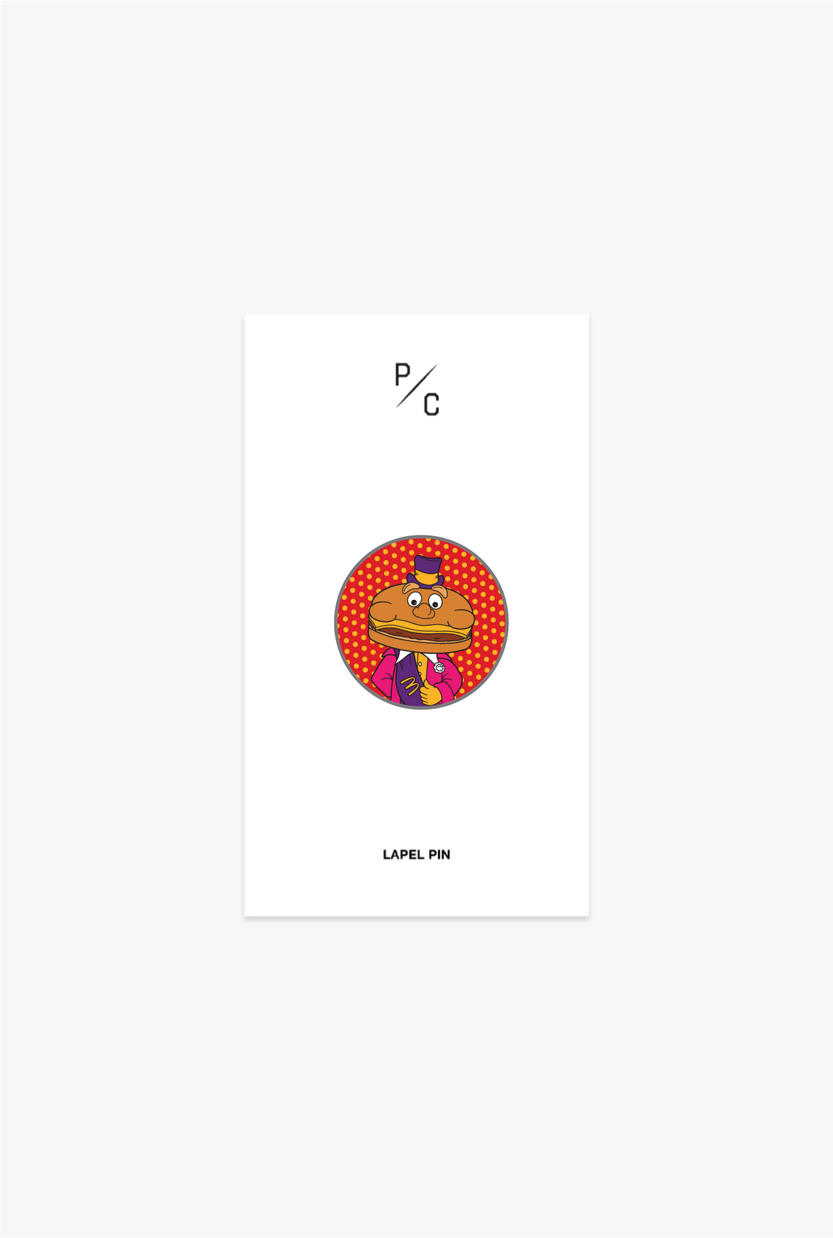 Mayor McCheese Lapel Pin