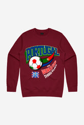 FIFA Historic World Cup Portgual Crewneck - Maroon