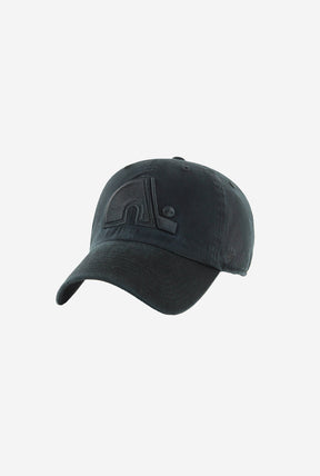 Quebec Nordiques Clean Up Cap - Black/Black