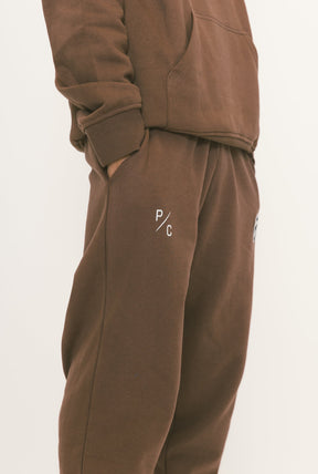 Toronto Raptors Logo Jogger - Espresso