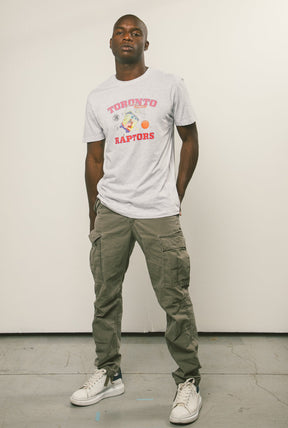 Toronto Raptors Spongebob T-Shirt - Ash