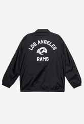 Los Angeles Rams Coach Jacket - Black