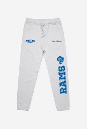 Los Angeles Rams Washed Graphic Joggers - Ash