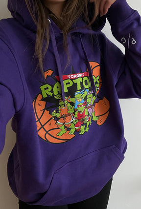 P/C x TMNT Toronto Raptors Hoodie - Purple