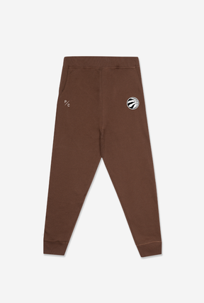 Toronto Raptors Logo Jogger - Espresso
