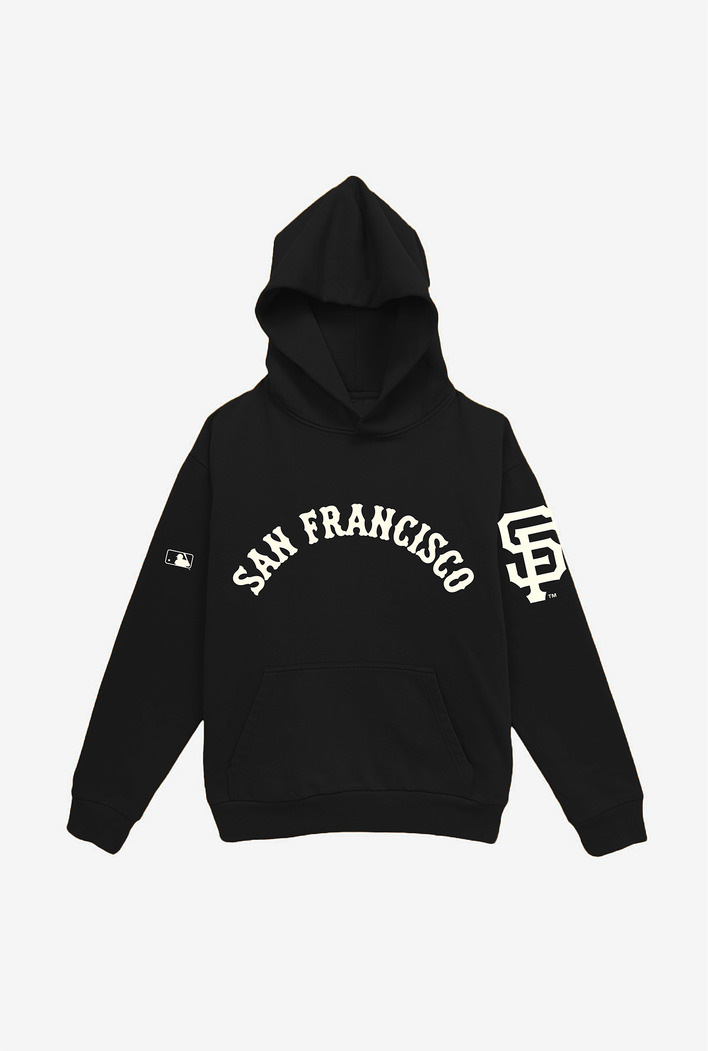 San Francisco Giants Essential Heavyweight Hoodie - Black