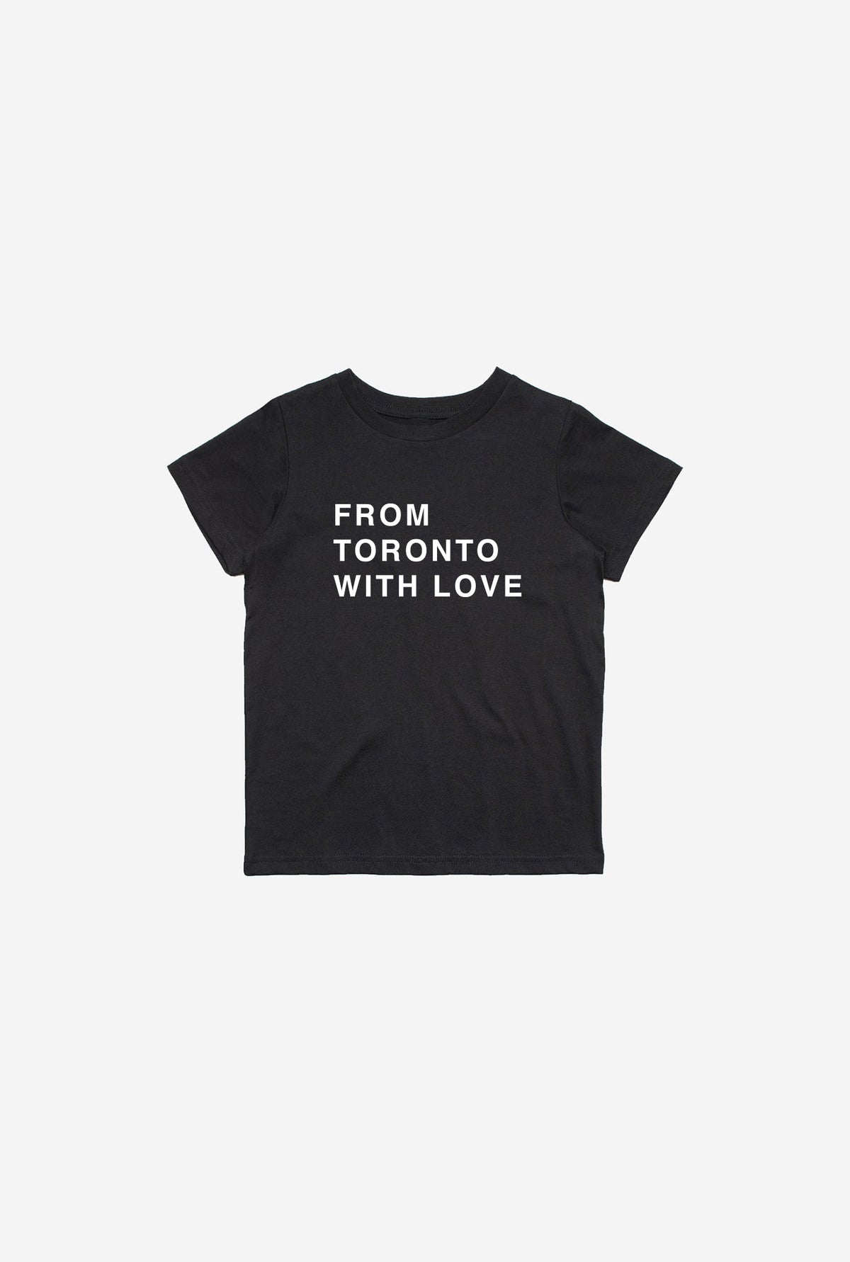 From Toronto with Love Kids T-Shirt - Black