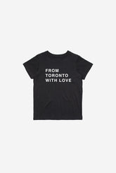 T-shirt pour enfant « From Toronto with Love » - Noir