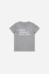 T-shirt pour enfant From Toronto with Love - Gris
