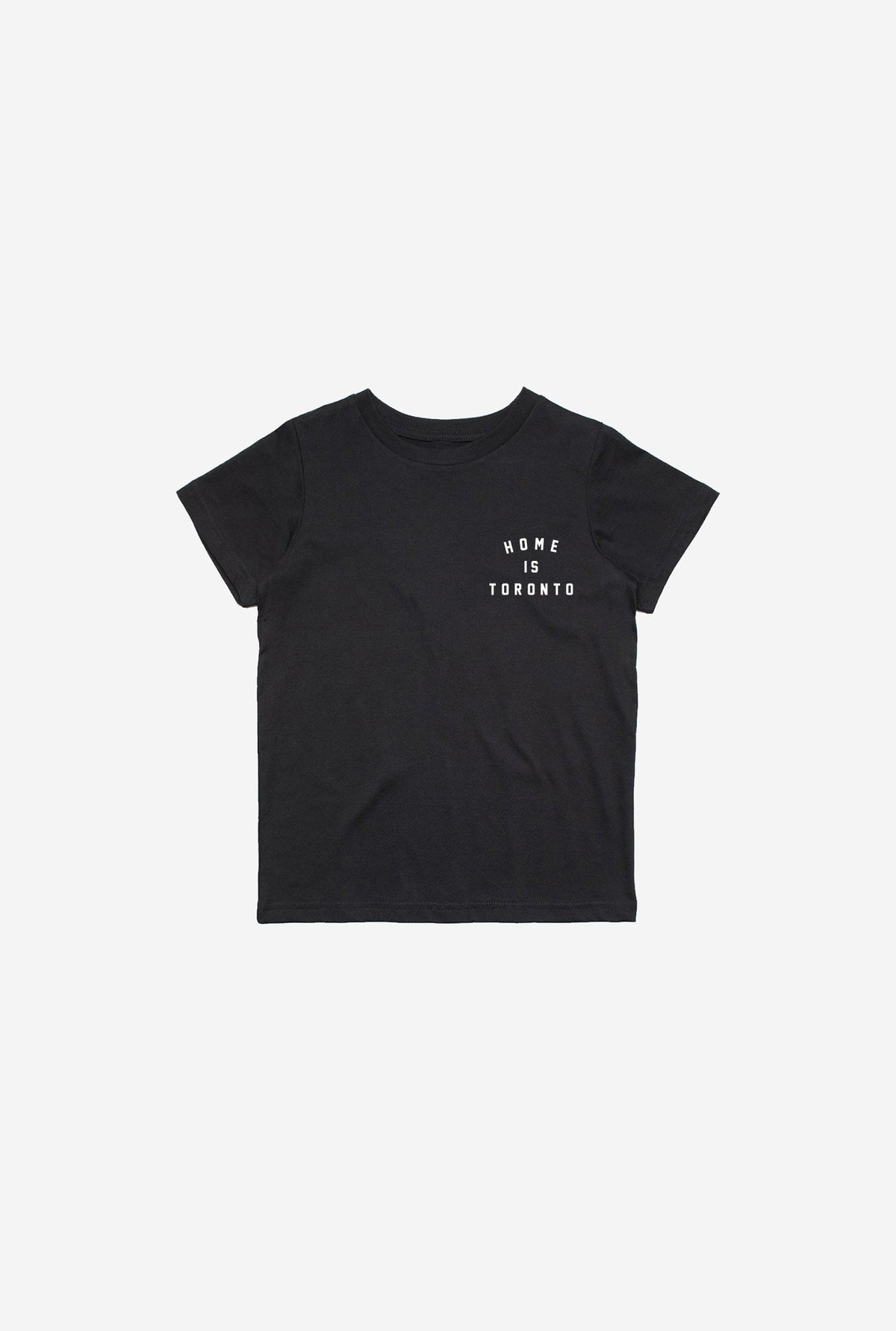 Home is Toronto Crescent Kids T-Shirt - Black