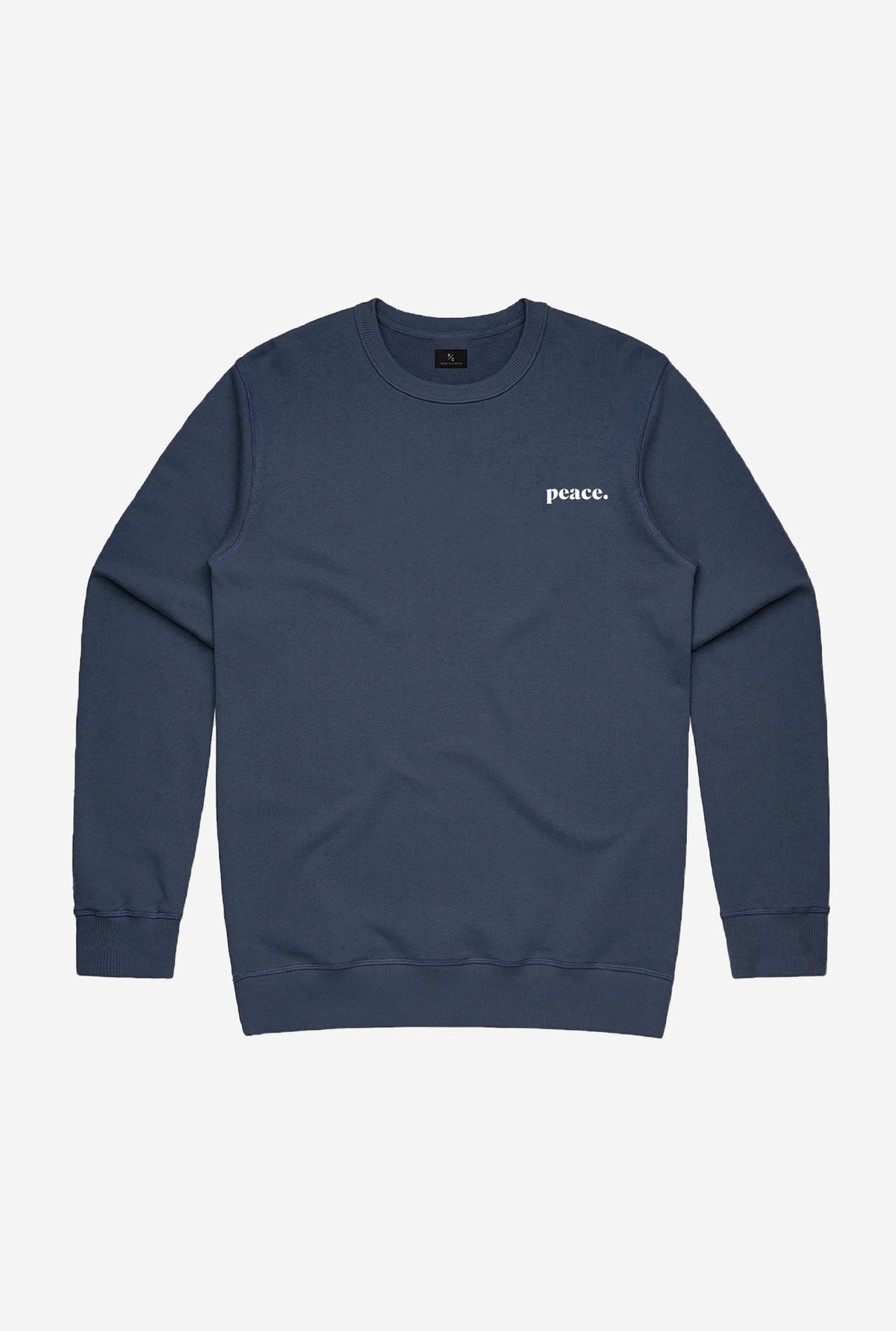 Peace Essentials Crewneck - Navy