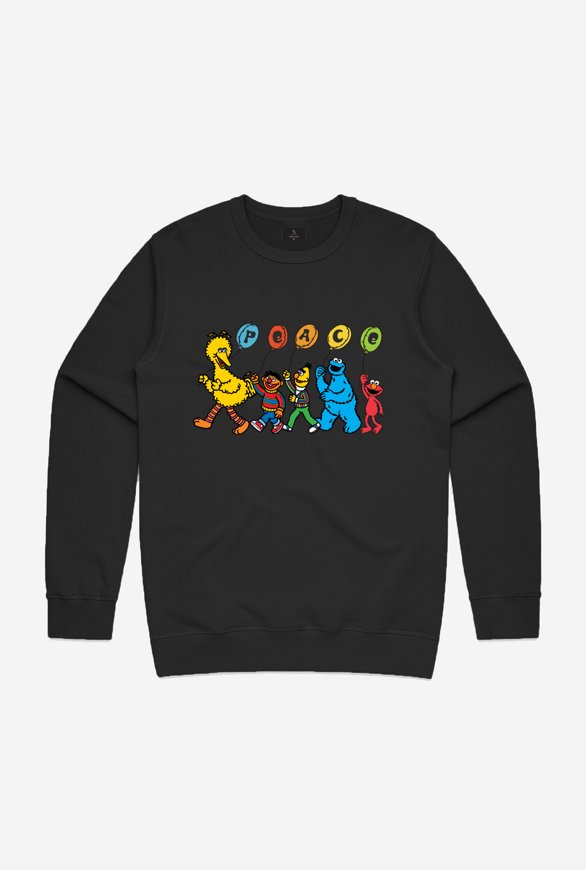 P/C x Sesame Street Balloon Crewneck - Black