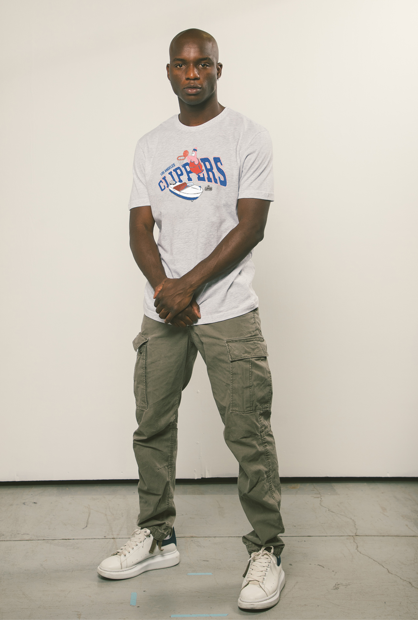 LA Clippers Patrick T-Shirt - Ash