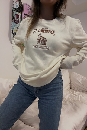 St. Lawrence Vintage Crewneck - Ivory