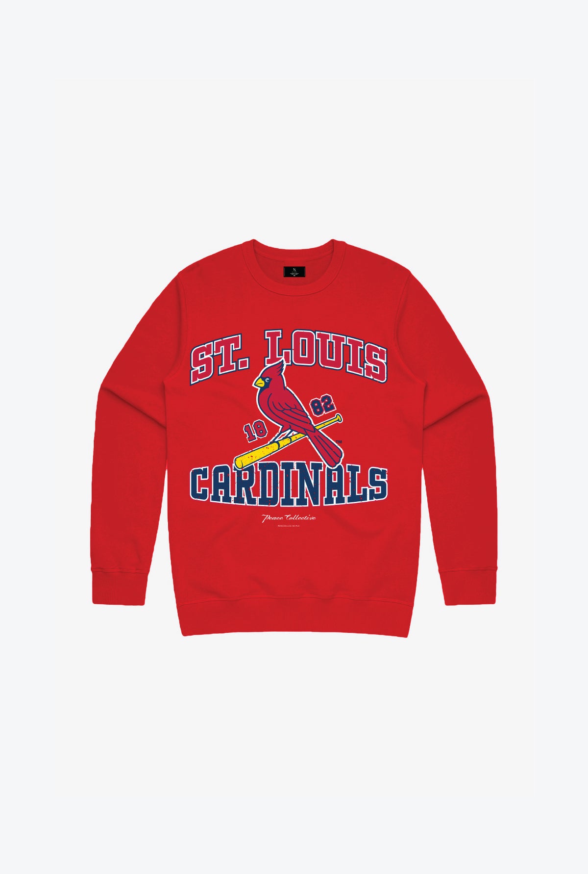 St. Louis Cardinals Vintage Kids Crewneck - Red