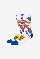 Steph Curry Paint Socks - White