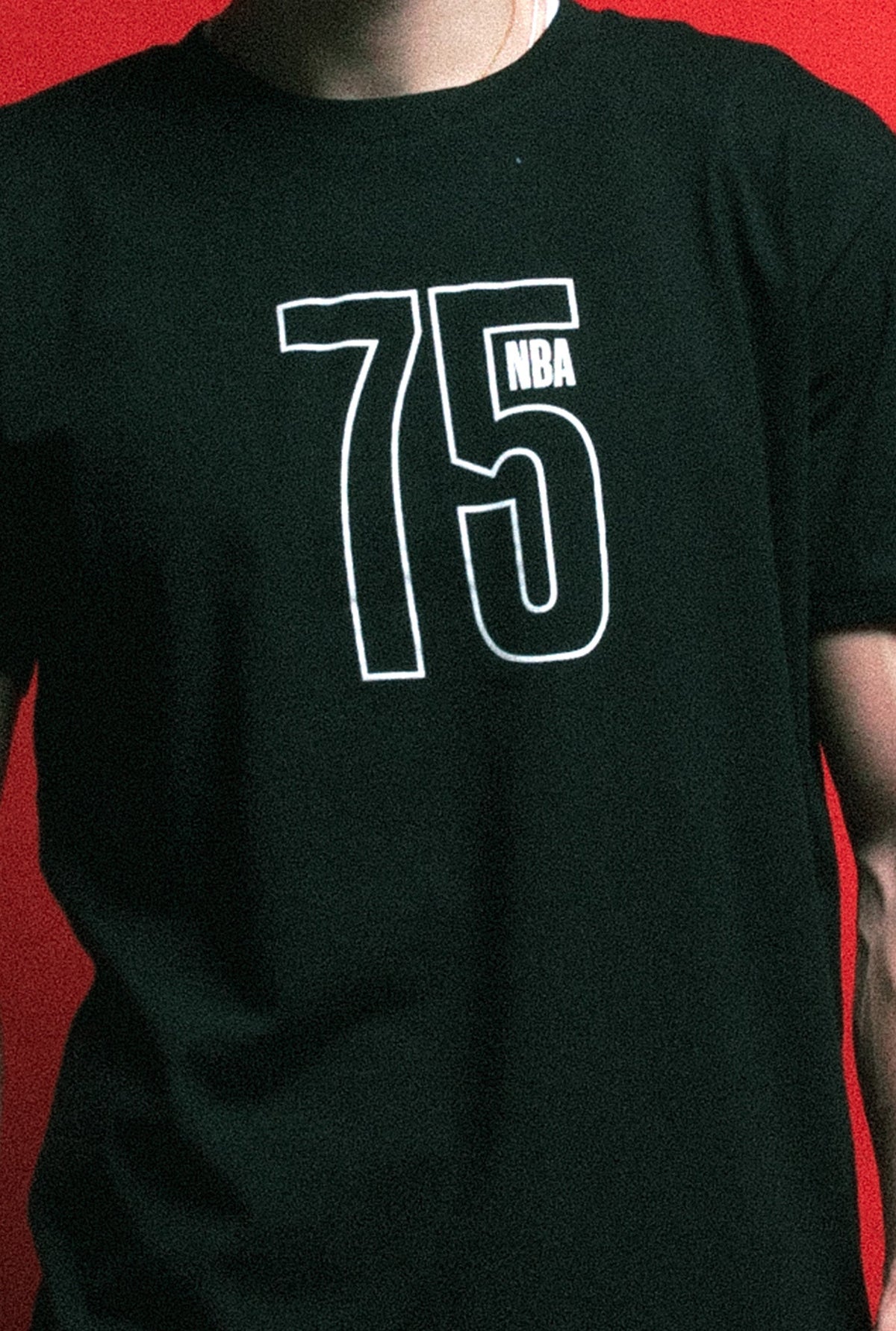 NBA 75th Anniversary T-Shirt - Black