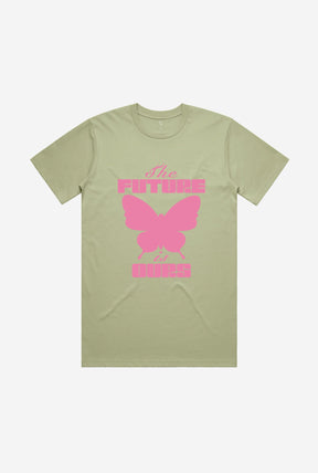 The Future Is Ours T-Shirt - Pistachio