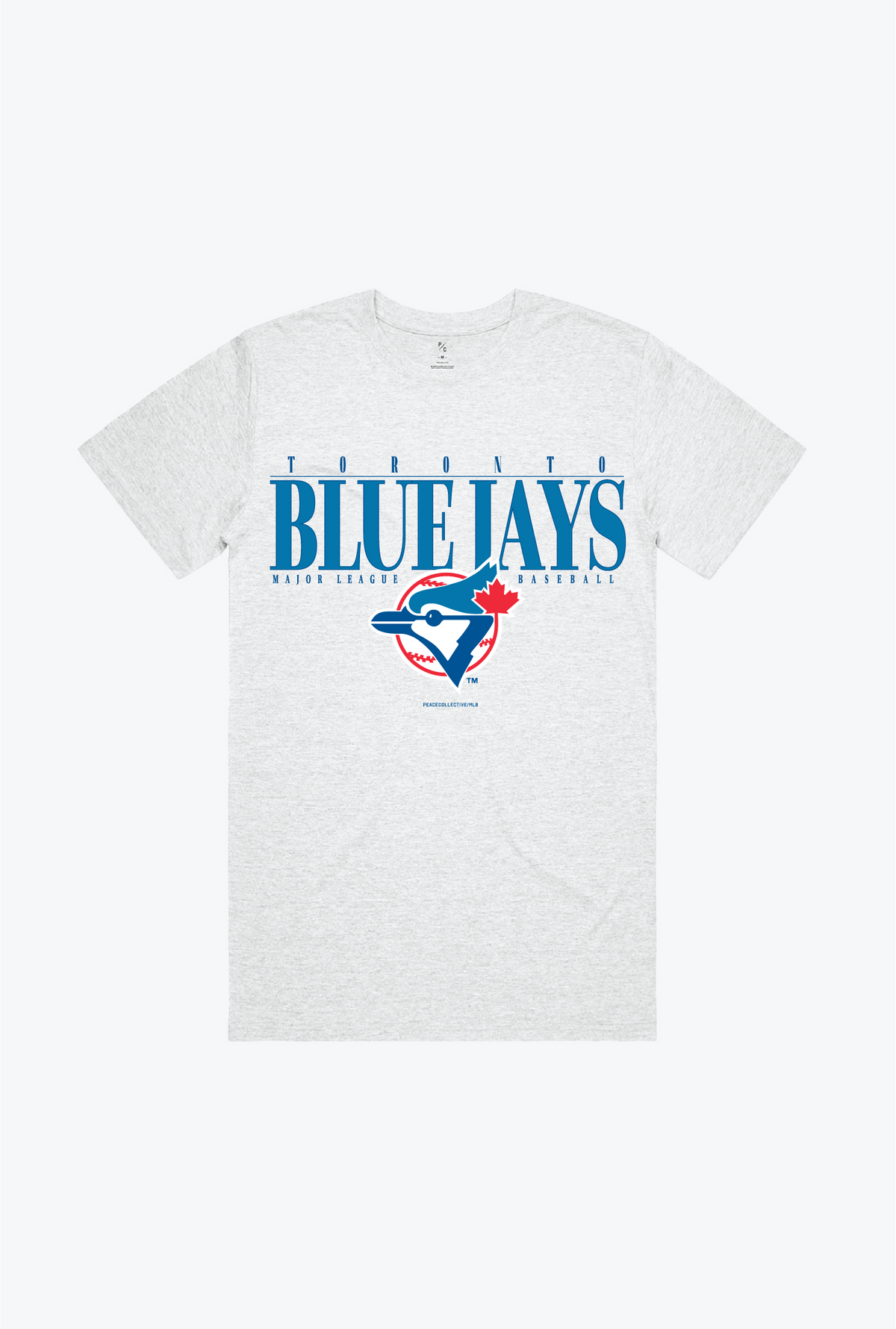 Toronto Blue Jays Throwback T-Shirt - Ash