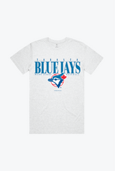 T-shirt rétro des Blue Jays de Toronto - Ash