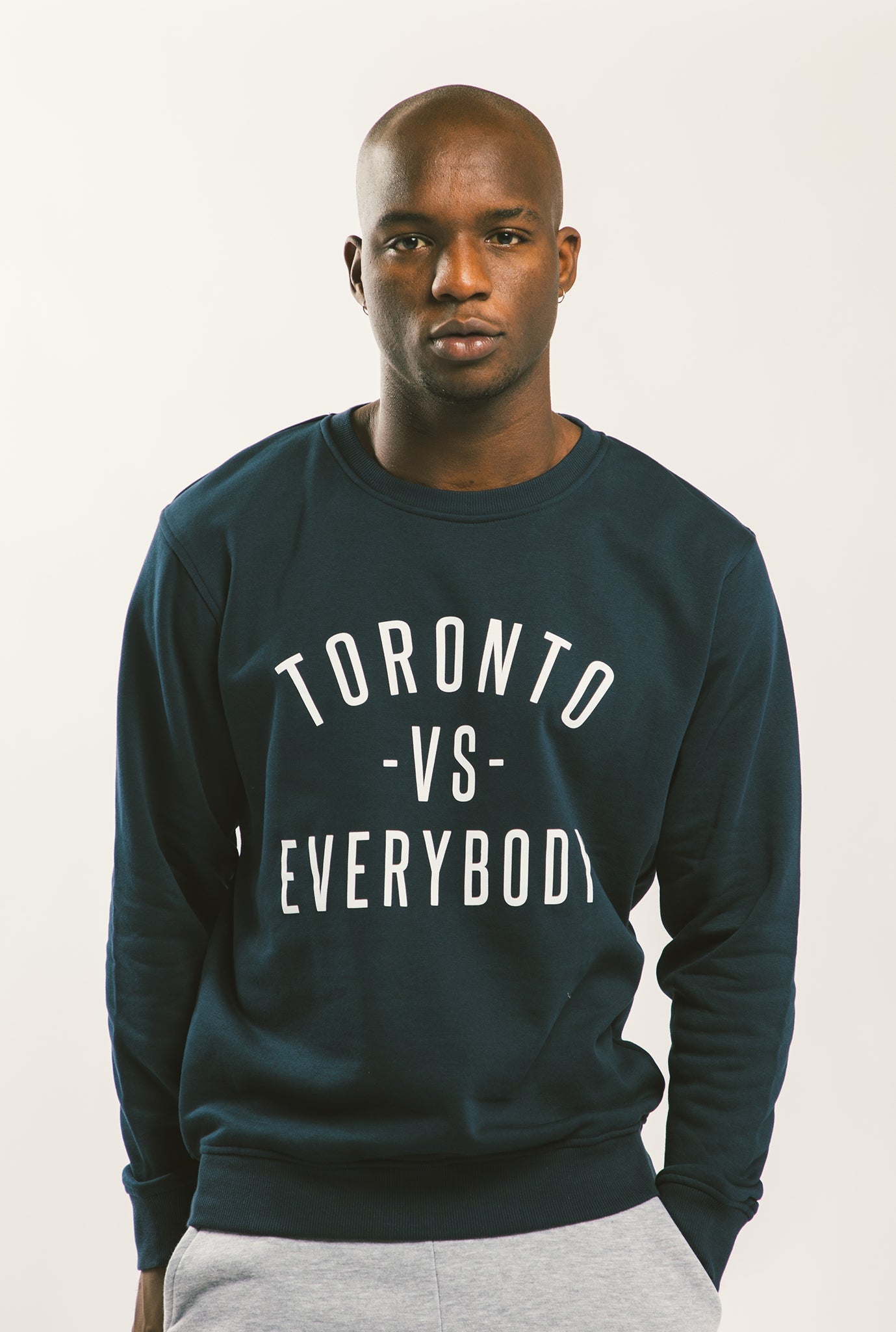 Toronto -vs- Everybody Crewneck - Navy
