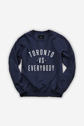 Toronto -vs- Everybody Crewneck - Navy
