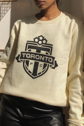 Toronto FC Logo Crewneck - Ivory