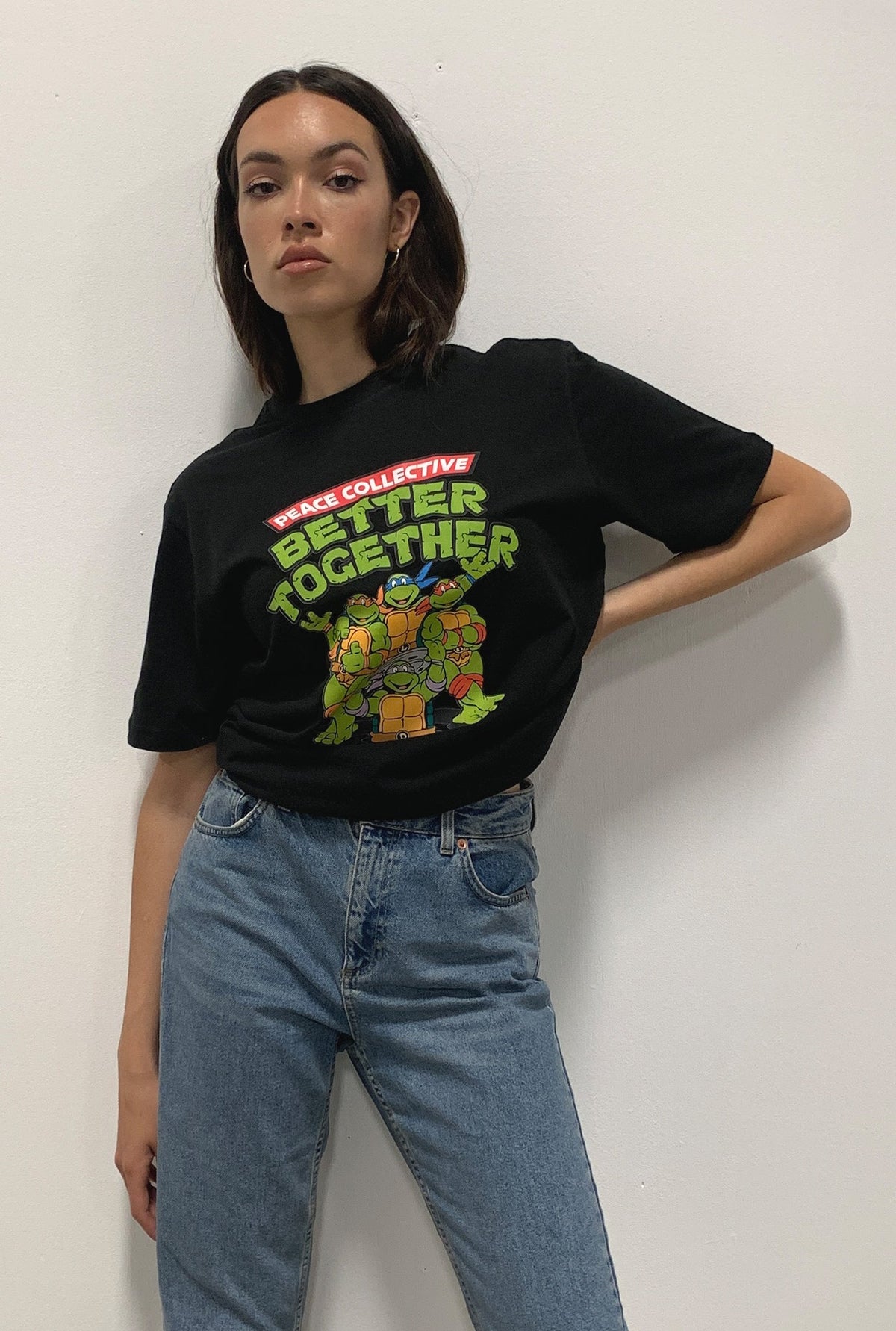 P/C x TMNT Better Together T-Shirt - Black