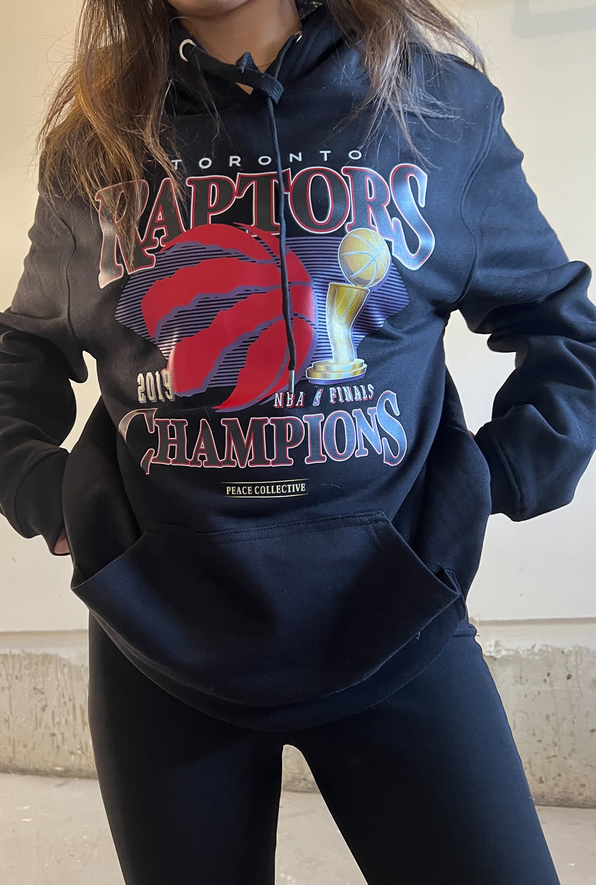 Toronto Raptors Hoodie - Black