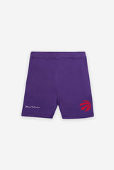 Toronto Raptors Fleece Shorts - Purple