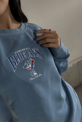 Toronto Blue Jays Vintage Embroidered Crewneck - Blue